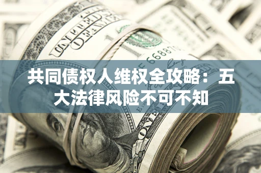 武汉共同债权人维权全攻略：五大法律风险不可不知