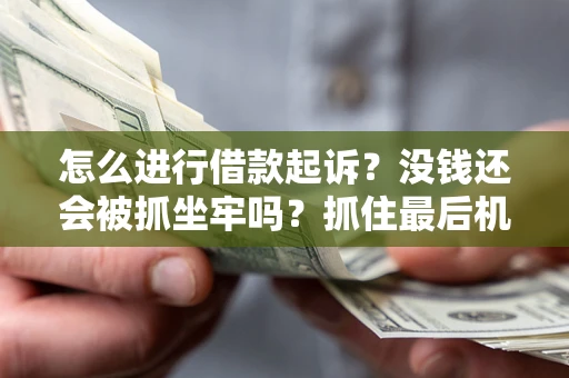 武汉怎么进行借款起诉？没钱还会被抓坐牢吗？抓住最后机会！