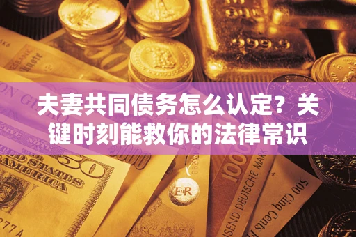 武汉夫妻共同债务怎么认定？关键时刻能救你的法律常识