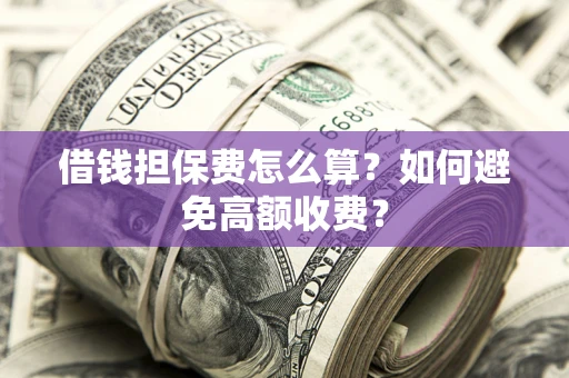 武汉借钱担保费怎么算？如何避免高额收费？