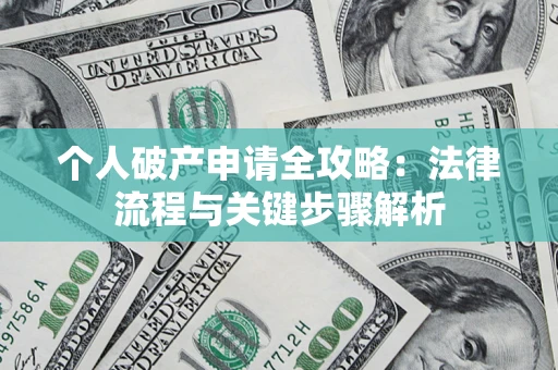 武汉个人破产申请全攻略：法律流程与关键步骤解析