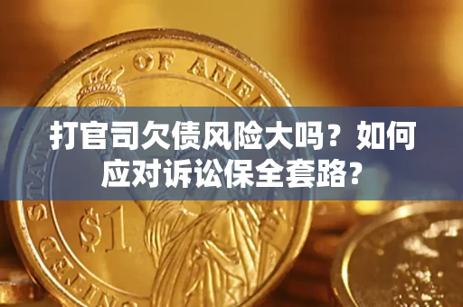 武汉打官司欠债风险大吗？如何应对诉讼保全套路？